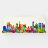Jerusalem Israel Skyline Spandoek (Horizontaal)