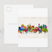 Jerusalem Israel Skyline Uitnodiging Briefkaart (Voorkant / Achterkant)