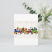 Jerusalem Israel Skyline Uitnodiging Briefkaart (Staand voorkant)