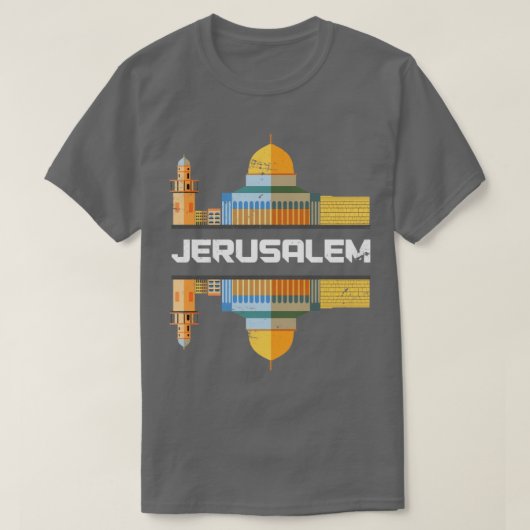 Jerusalem Israel T-shirt (Design voorkant)