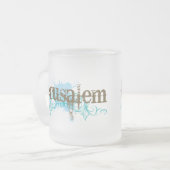 Jerusalem Israel T-shirt Matglas Koffiemok (Voorkant links)