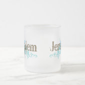 Jerusalem Israel T-shirt Matglas Koffiemok (Center)