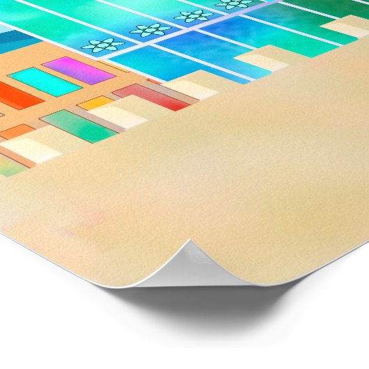 Jerusalem Israel Travel Poster (Hoek)