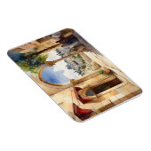 Jerusalem Israel waterverf art Magneet (Rechterzijde)