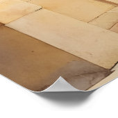 Jerusalem Israel waterverf art Poster (Hoek)