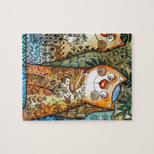 Jerusalem-katten Legpuzzel (Horizontaal)