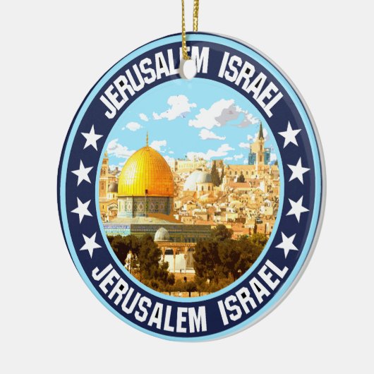 Jerusalem Keramisch Ornament (Links)