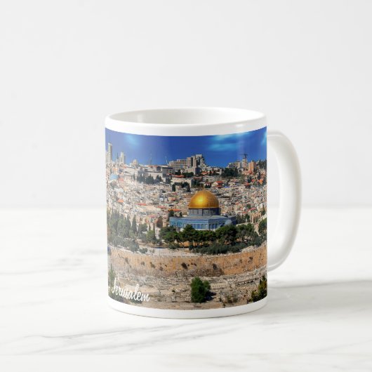 Jerusalem Koffiemok (Voorkant rechts)