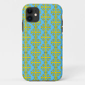 Jerusalem kruis Case-Mate iPhone case (Achterkant)