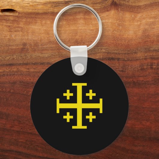 Jerusalem kruis sleutelhanger (Voorkant)