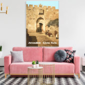 Jerusalem - Leeuwengte Canvas Afdruk (Insitu (Woonkamer))