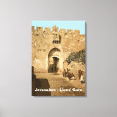 Jerusalem - Leeuwengte Canvas Afdruk (Voorkant)