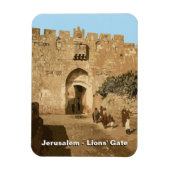 Jerusalem - Leeuwengte Magneet (Verticaal)