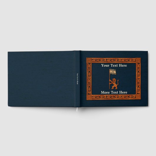 Jerusalem Lion met vlag Gastenboek (Volledig)