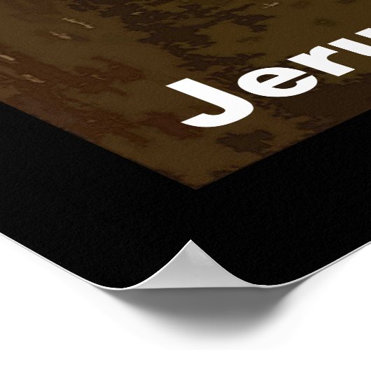 Jerusalem - Lions' Gate Poster (Hoek)