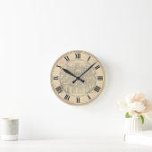 Jerusalem, Medieval Woodcut Ronde Klok (Huis)