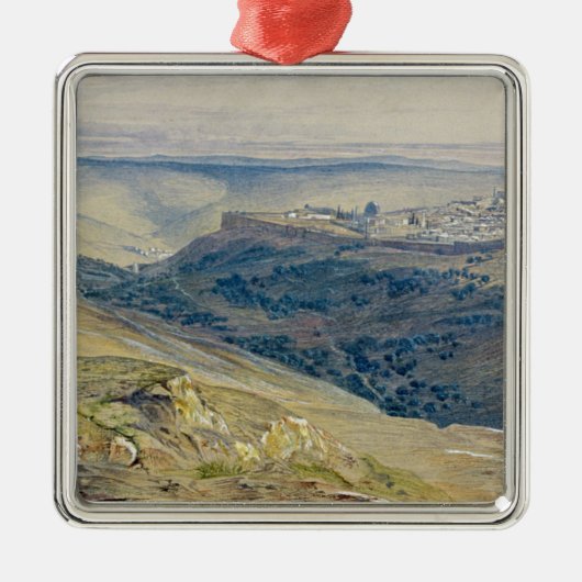 Jerusalem Metalen Ornament (Voorkant)