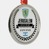 Jerusalem Metalen Ornament (Rechts)