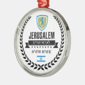 Jerusalem Metalen Ornament (Links)
