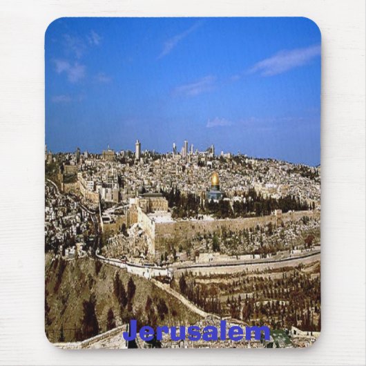 Jerusalem, mousepad muismat (Voorkant)