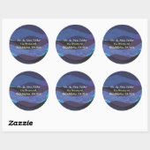 Jerusalem Musical Sky Reply Sticker Seal (Vel)