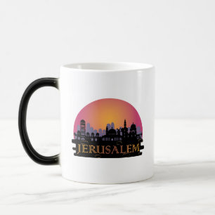 Jerusalem Old City Skyline - Israel Travel Magische Mok