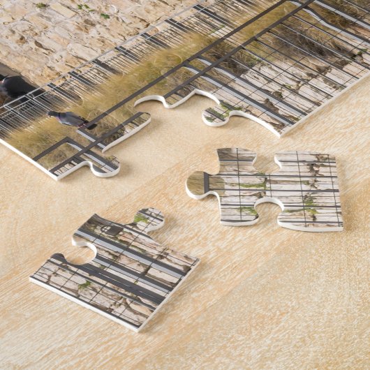 Jerusalem Old City Walls puzzle Legpuzzel (Zijkant)