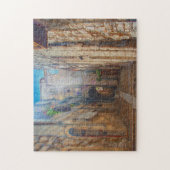 Jerusalem Old Street David City Israel Fine Art Legpuzzel (Verticaal)