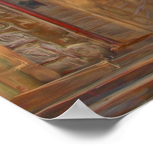 Jerusalem Old Street David City Israel Fine Art Poster (Hoek)