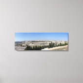 Jerusalem Panorama Canvas Afdruk (Voorkant)