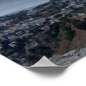 Jerusalem Panorama Tempestade Poster (Hoek)