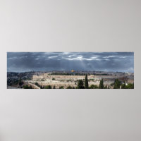 Jerusalem Panorama Tempestade