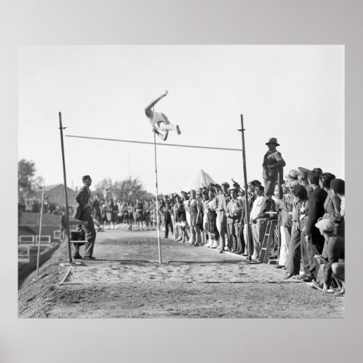 Jerusalem Pole Vault, jaren '30 Poster (Voorkant)