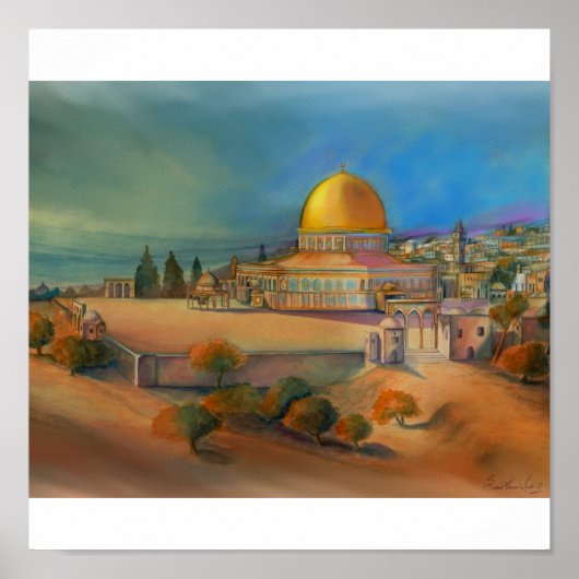 JERUSALEM POSTER (Voorkant)