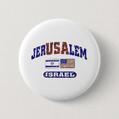 JerUSAlem Ronde Button 5,7 Cm (Voorkant)