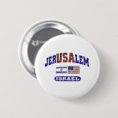 JerUSAlem Ronde Button 5,7 Cm (Voorkant /achterkant)