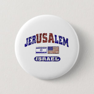 JerUSAlem Ronde Button 5,7 Cm