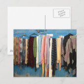 Jerusalem Scarves Postcards Briefkaart (Voorkant / Achterkant)