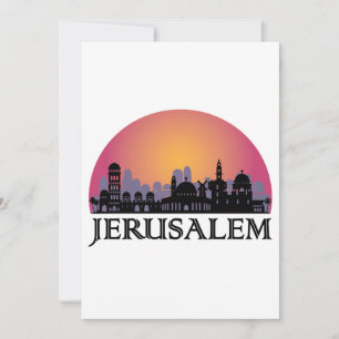 Jerusalem Skyline - Israel Travel