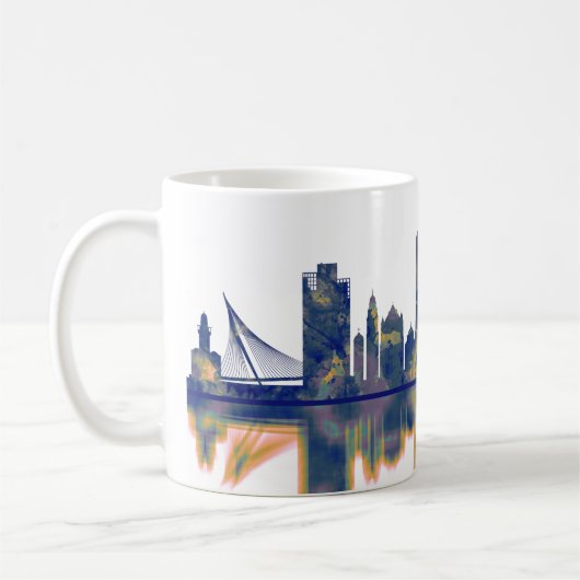 Jerusalem Skyline Koffiemok (Links)