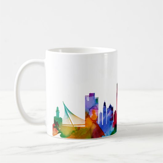 Jerusalem Skyline Koffiemok (Links)