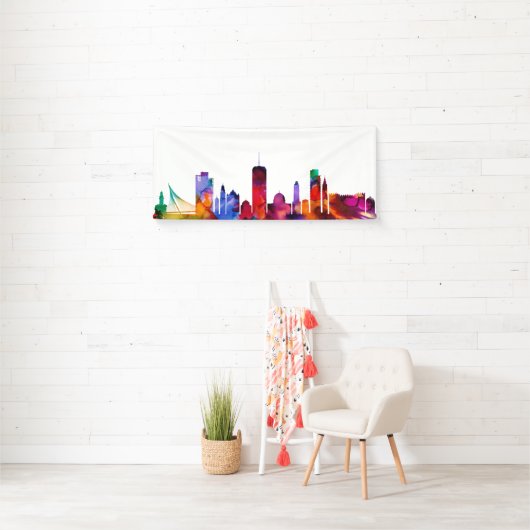 Jerusalem Skyline Spandoek (Insitu)