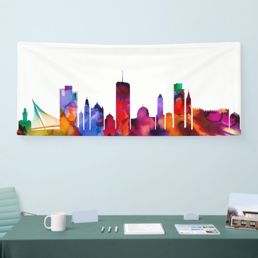 Jerusalem Skyline Spandoek (Beurs)