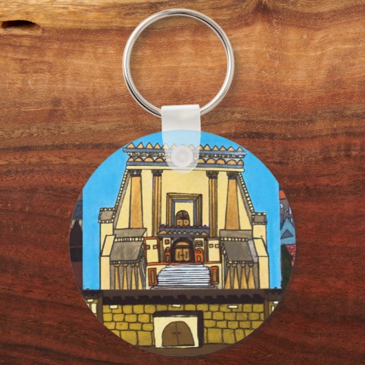 Jerusalem Sleutelhanger (Voorkant)