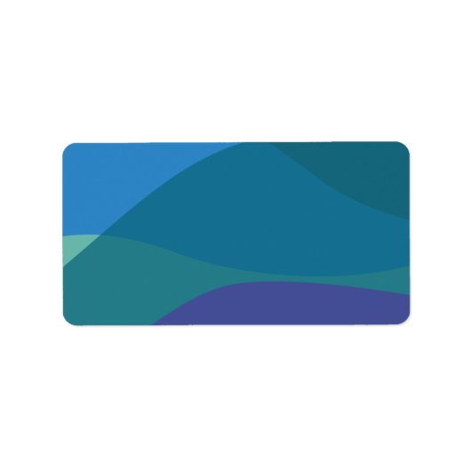 JERUSALEM STAD GOLD Bat Mitzvah Return Address Etiket (Voorkant)