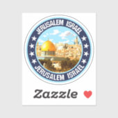 Jerusalem Sticker (Vel)
