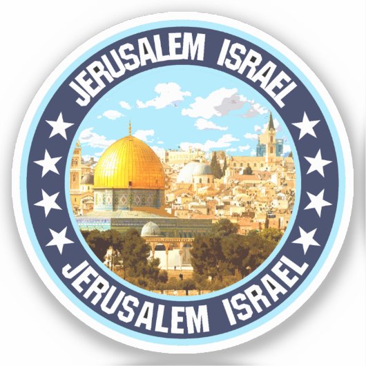 Jerusalem Sticker (Voorkant)