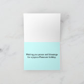 Jerusalem Tapestry Pascha Kaart (Binnen)