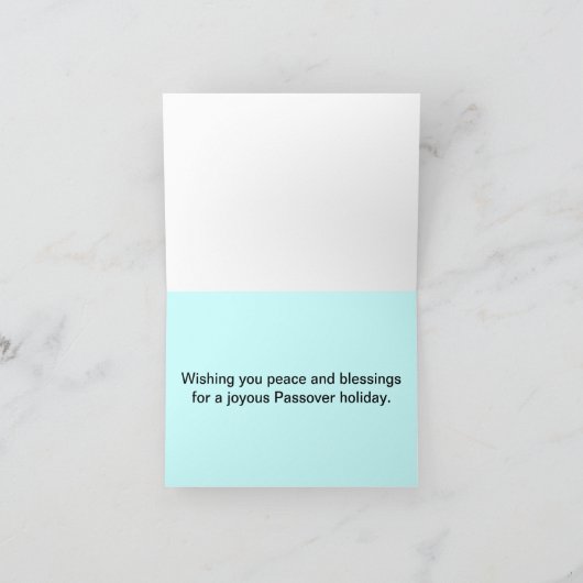 Jerusalem Tapestry Pascha Kaart (Binnen)