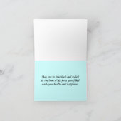 Jerusalem Tapestry Rosh Hashanah Kaart (Binnen)